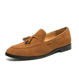 Mocassins Homme en Suédine à Pampilles