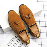 Mocassins Homme en Suédine à Pampilles