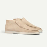 Mocassins Homme en Suédine à Enfiler