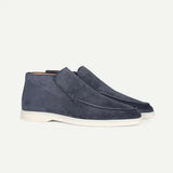 Mocassins Homme en Suédine à Enfiler