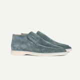 Mocassins Homme en Suédine à Enfiler