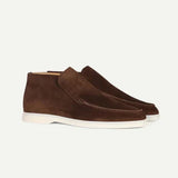 Mocassins Homme en Suédine à Enfiler