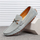 Mocassins Homme Perforés à Enfiler