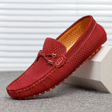 Mocassins Homme Perforés à Enfiler