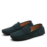Mocassins Homme en Suédine à Bride