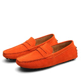 Mocassins Homme en Suédine à Bride