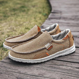 Chaussures Homme en Toile à Enfiler