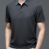 Polo Maille Texturée à Col Classique