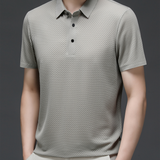 Polo Maille Texturée à Col Classique