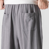 Pantalon Homme Ample Taille Élastique