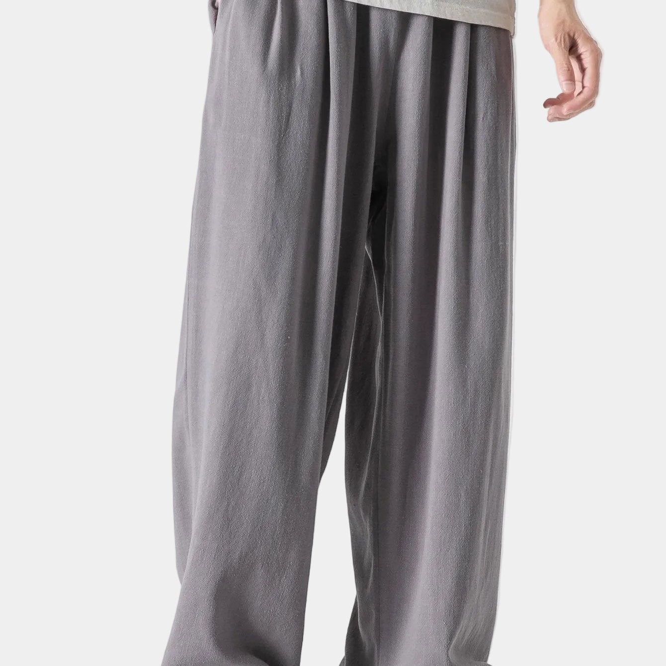 Pantalon Homme Ample Taille Élastique