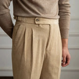 Pantalon Homme Habillé Coupe Ajustée