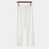 Pantalon Homme à Taille Élastique Coupe Droite