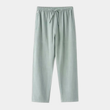 Pantalon Homme à Taille Élastique Coupe Droite