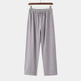 Pantalon Homme à Taille Élastique Coupe Droite