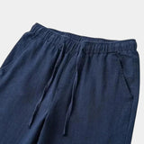 Pantalon Homme à Taille Élastique avec Cordon