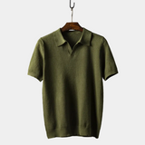 Polo Homme en Maille Texturée