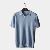 Polo Homme en Maille Texturée