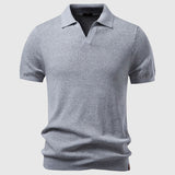 Polo Homme en Maille Texturée