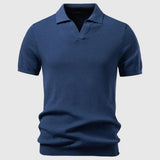 Polo Homme en Maille Texturée