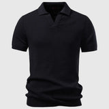Polo Homme en Maille Texturée