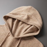 Pull Homme à Capuche en Maille Fine