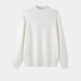 Pull Homme Col Montant en Maille Fine