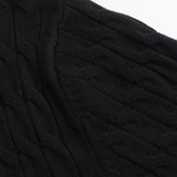 Pull Homme en Maille Côtelée à Col Polo