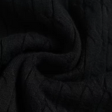 Pull Homme en Maille Côtelée à Col Polo