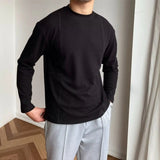 Pull Homme Texturé Col Rond