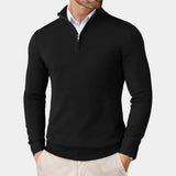 Pull Homme Col Montant à Demi-Zip