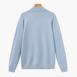Pull Homme Col Montant en Maille Fine