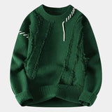 Pull Homme en Maille Torsadée à Capuche