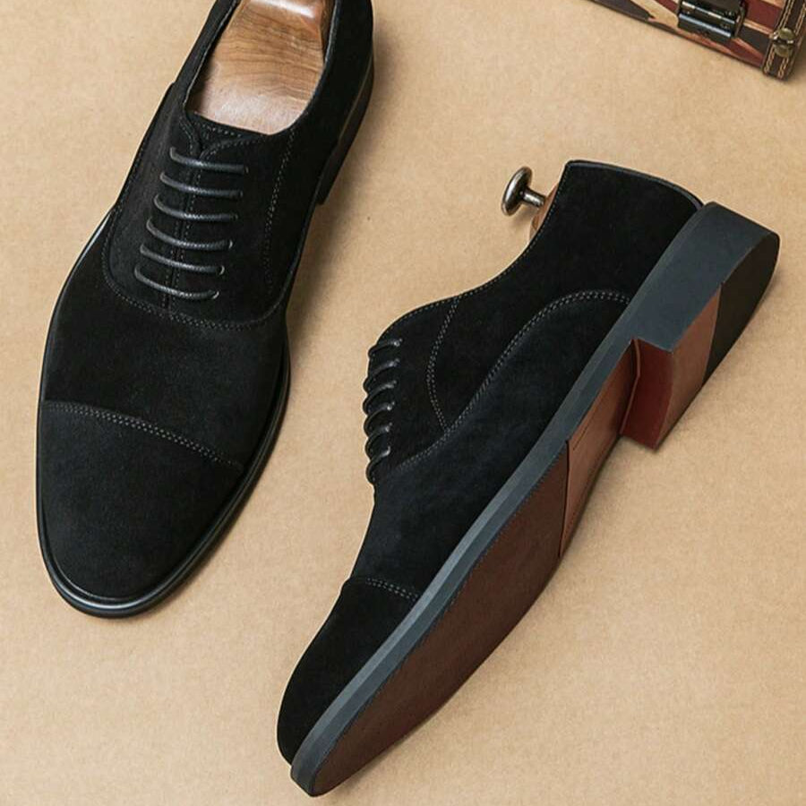 Chaussures Homme en Suédine à Lacets