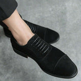 Chaussures Homme en Suédine à Lacets