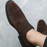Chaussures Homme en Suédine à Lacets