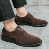 Chaussures Homme en Suédine à Lacets