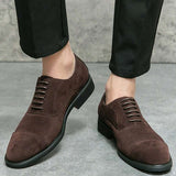 Chaussures Homme en Suédine à Lacets