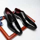 Chaussures Homme Habillées en Cuir Verni