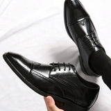 Chaussures Homme Habillées à Lacets en Cuir