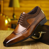 Chaussures Homme Habillées en Cuir à Lacets