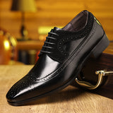 Chaussures Homme Habillées en Cuir à Lacets