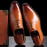 Chaussures Homme Habillées en Cuir Verni