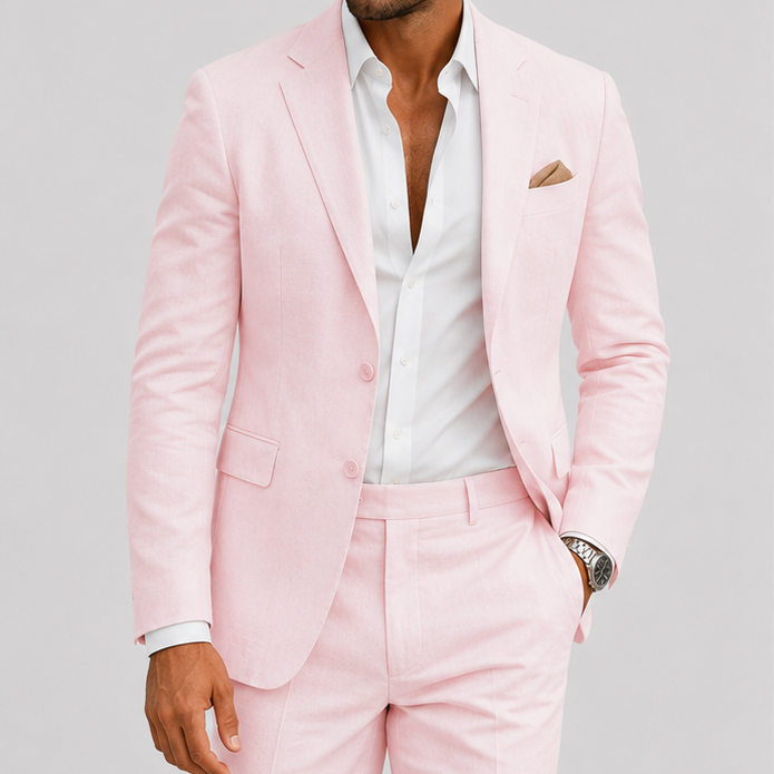 Costume Homme Deux Pièces Ajusté