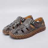 Sandales Homme Tressées à Bout Fermé