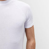 T-Shirt Ajusté à Col Rond