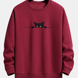 Sweat Homme Col Rond Imprimé
