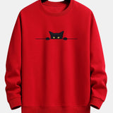 Sweat Homme Col Rond Imprimé