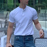 Polo Homme Ajusté à Col Classique