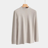 T-Shirt Homme à Manches Longues Col Rond